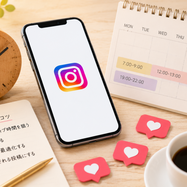 インスタでいいね増えやすい時間帯は？平日と休日の違いやいいねを増やすコツも解説