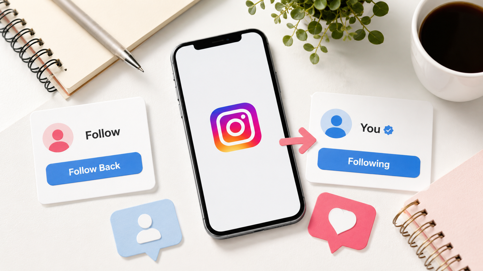 インスタのフォローバックとは？フォロバ方法、メリットや注意点を解説